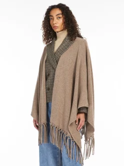 Pure wool poncho