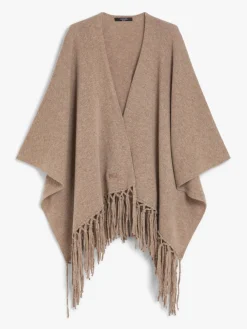 Pure wool poncho
