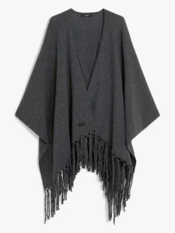 Pure wool poncho