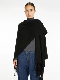 Pure wool poncho