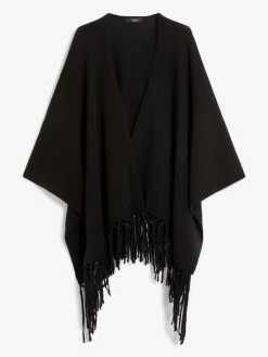 Pure wool poncho
