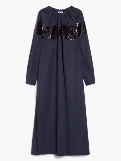 Relaxed-fit poplin dress
