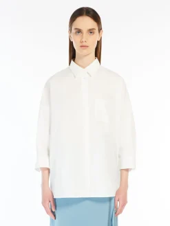 Relaxed-fit poplin shirt