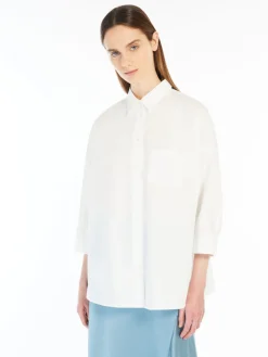 Relaxed-fit poplin shirt