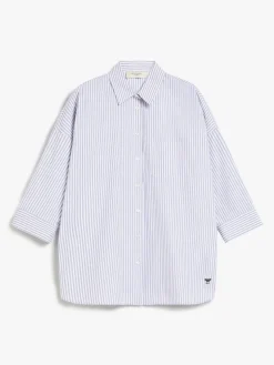 Relaxed-fit poplin shirt