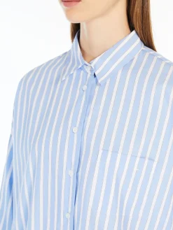 Relaxed-fit poplin shirt
