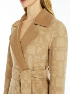 Reversible camel coat