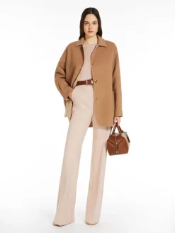 Reversible camel jacket