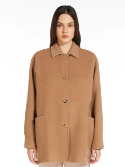 Reversible camel jacket