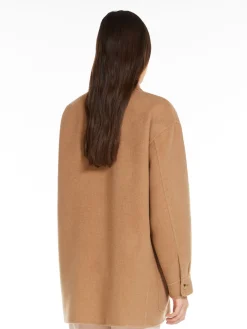 Reversible camel jacket