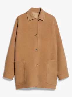 Reversible camel jacket