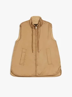 Reversible water-repellent canvas gilet
