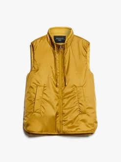 Reversible water-repellent canvas gilet