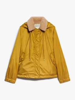 Reversible water-repellent canvas windbreaker