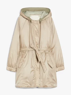 Reversible water-repellent canvas parka