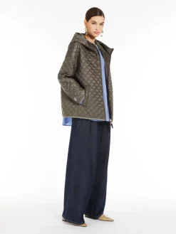 Reversible water-repellent canvas sweatshirt