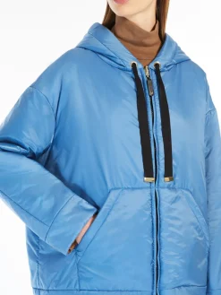 Reversible water-repellent canvas sweatshirt
