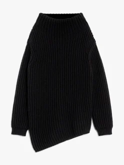 Ribbed wool and cashmere dress
