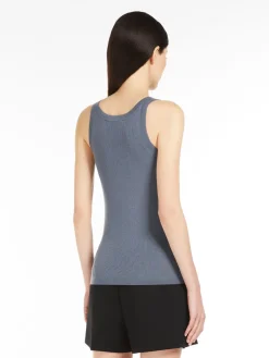 Ribbed wool top