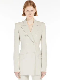 Scuba jersey blazer