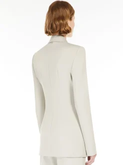Scuba jersey blazer