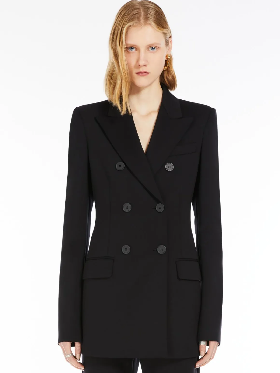 Scuba jersey blazer