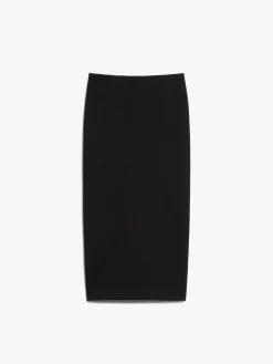 Scuba jersey pencil skirt