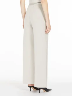 Scuba jersey trousers