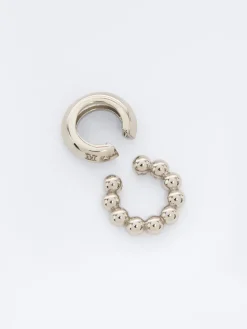 Set of 2 metal ear cuffs