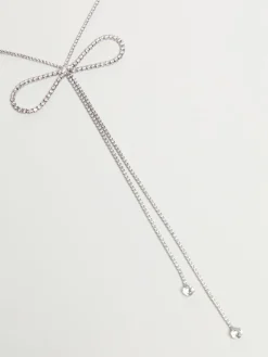 Set of 2 rhinestone necklaces