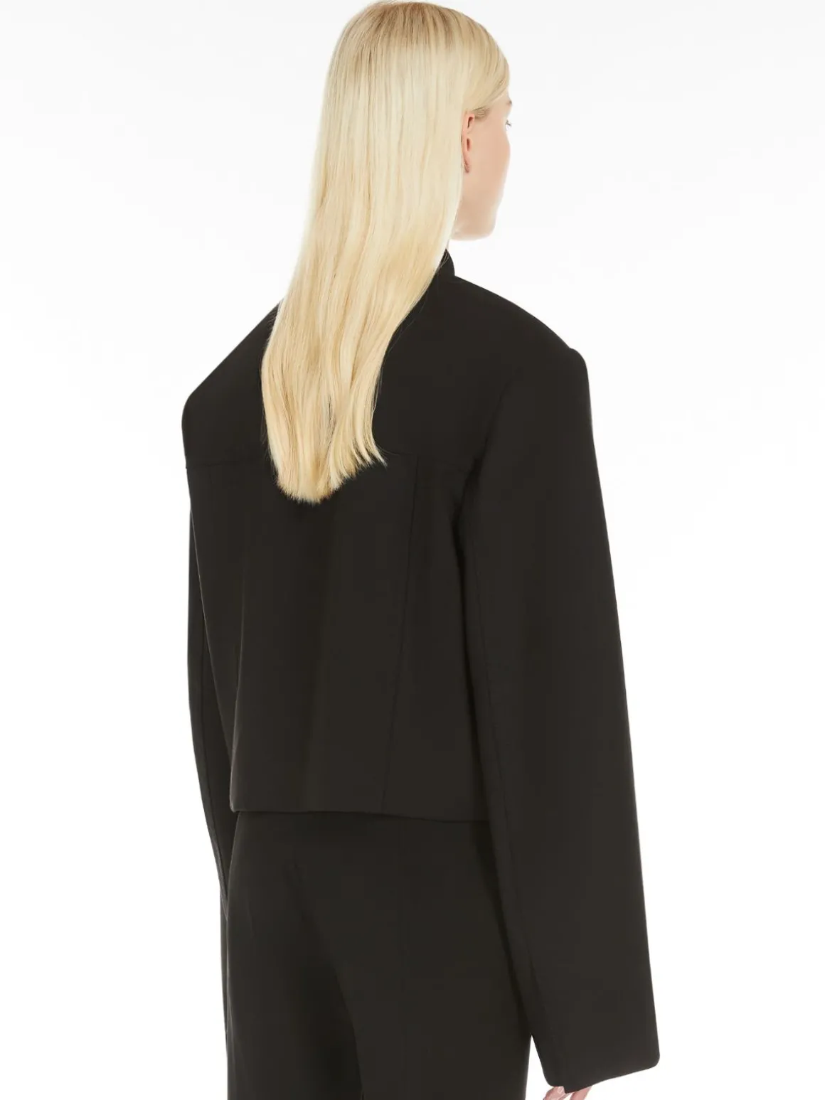 Short blousonin wool