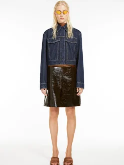 Short denim jacket
