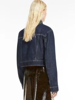 Short denim jacket