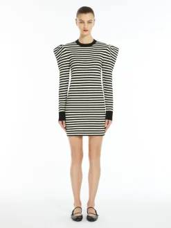 Short knit dress