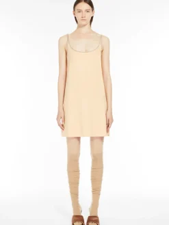Short stretch viscose dress