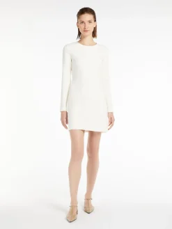 Short technical jersey dress
