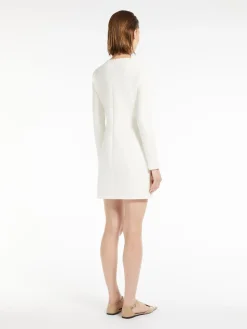 Short technical jersey dress