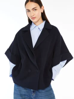 Short wool coat
