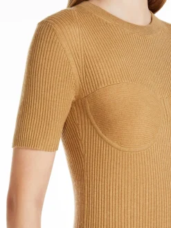 Silk and cashmere dress