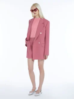 Silk and wool Argyle jumper
