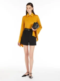 Silk charmeuse shirt