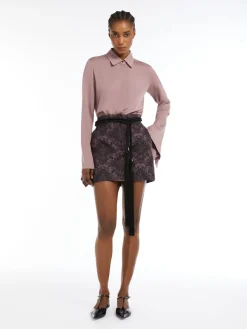 Silk charmeuse shirt