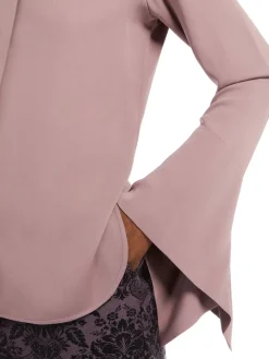 Silk charmeuse shirt