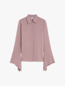 Silk charmeuse shirt