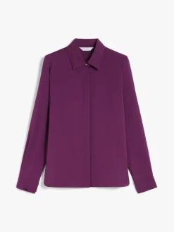 Silk charmeuse shirt