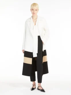 Silk foulard blouse