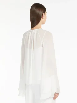 Silk georgette blouse