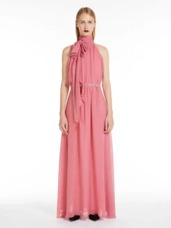 Silk georgette dress