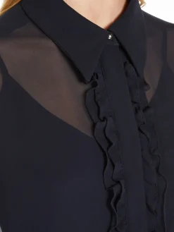 Silk georgette shirt