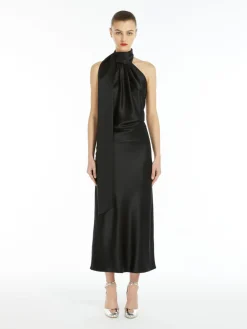 Silk satin dress